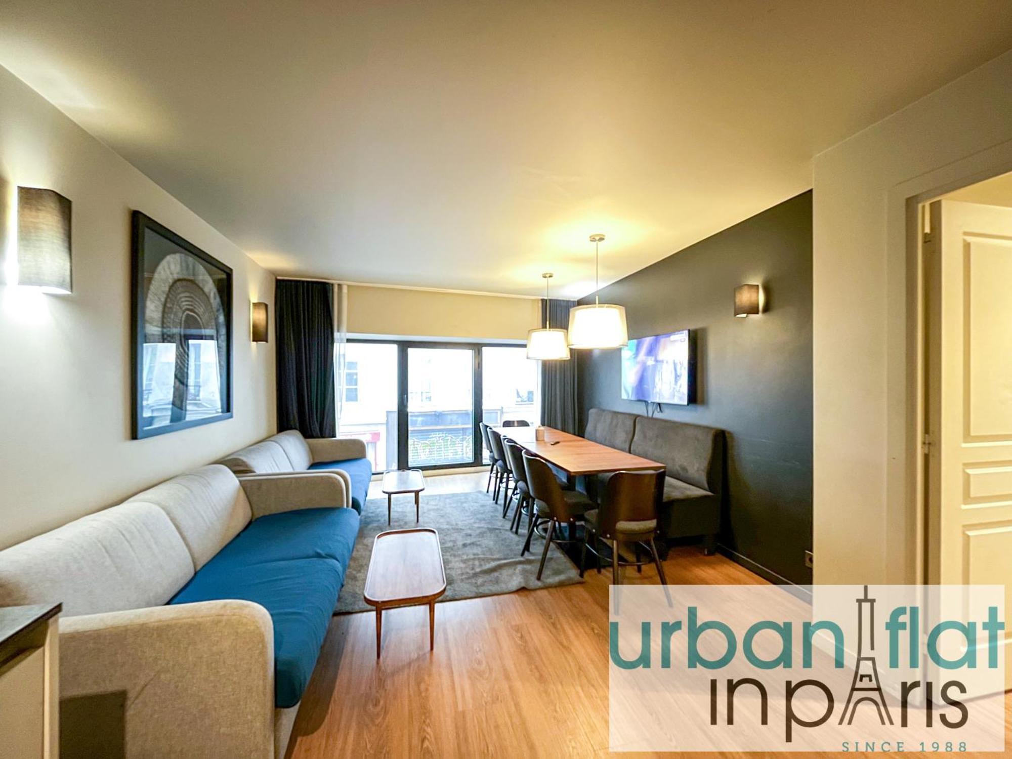 131 - Urban Brand New 110M2 Beautiful Flat In Montorgueil Apartment Париж Екстериор снимка